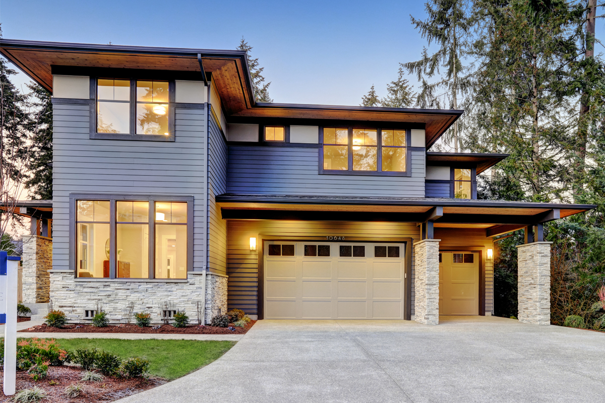 modern house exterior